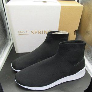 CALL IT SPRING  WOMEN'S ANKLE BOOT.  BLACK/WHITE. SIZE 10.  NIB